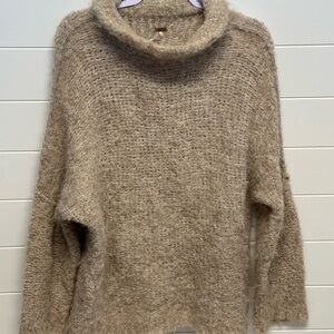 Free People She’s All That Oversized Alpaca Sweater Small